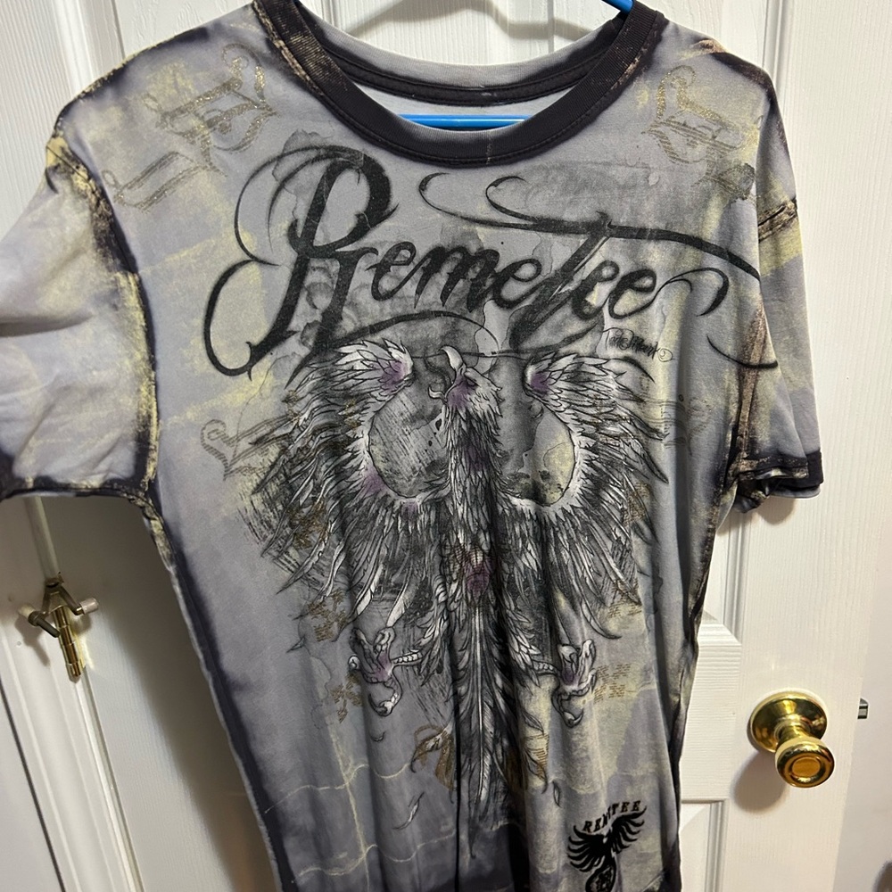 Remetee Graphic Tee - Gray